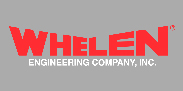 Whelen engineering company logo, representing a brand specialized in audio and visual warning equipment